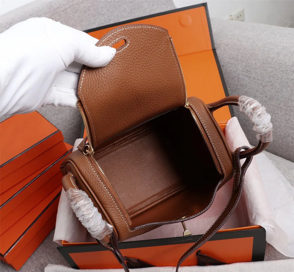 Premium Genuine Leather Shoulder Bag