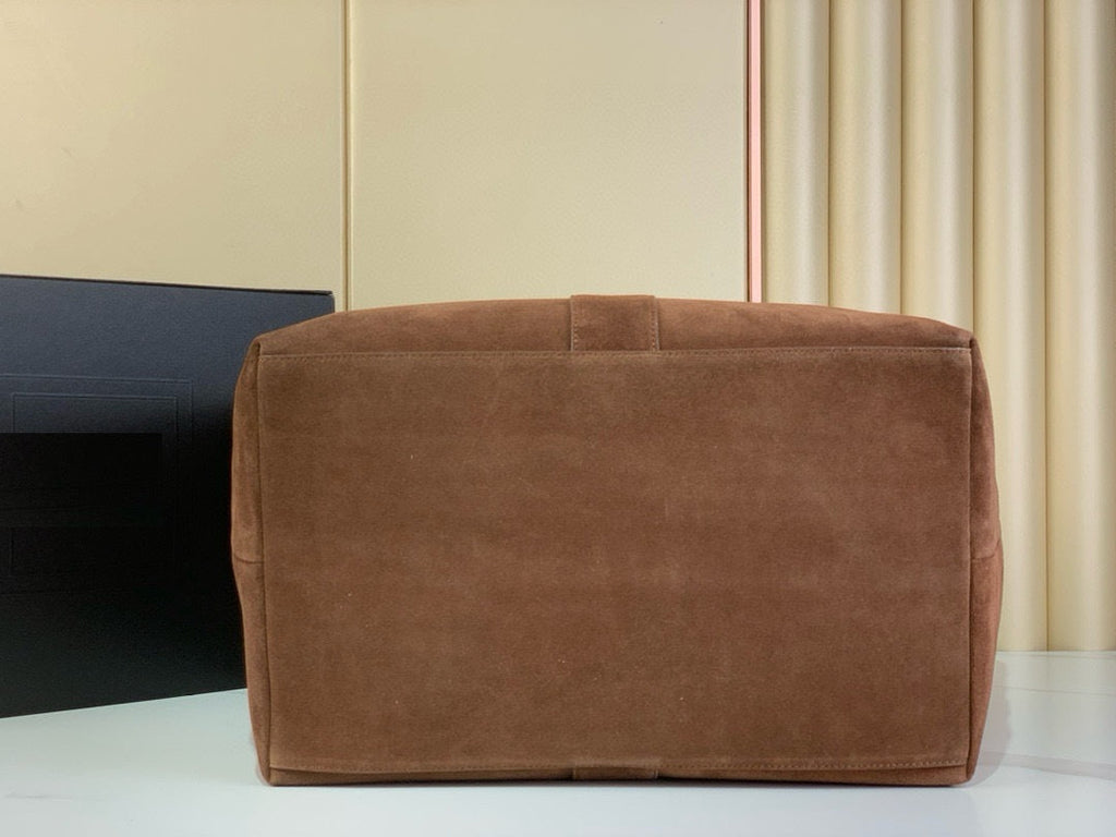 Everyday Suede Cowhide Leather Tote Bag