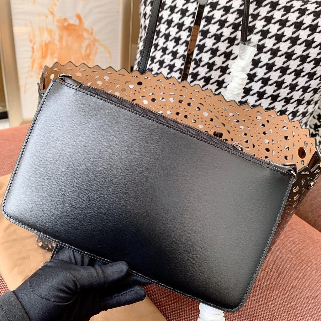 Stylish Hollow-Out Tote Bag