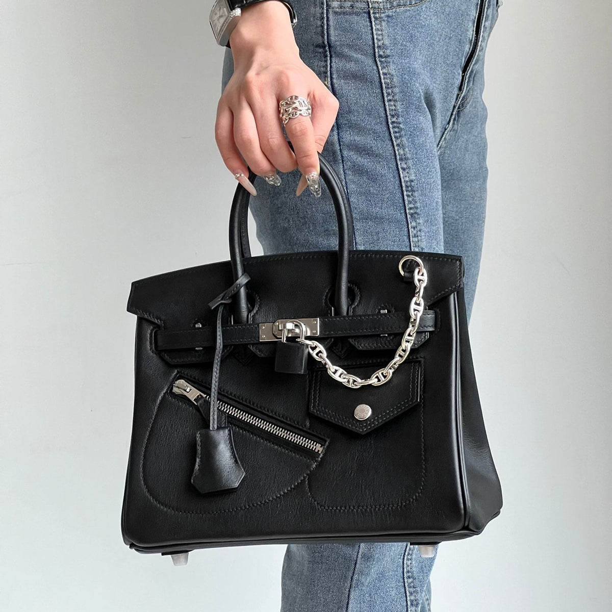 Luxe Premium Full-Grain Leather Bag