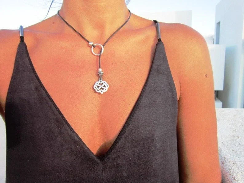 Eternal Knot Bohemian Statement Necklace
