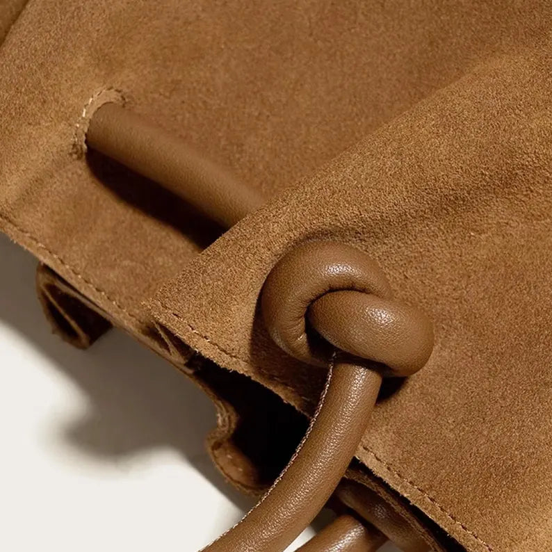 Mini Suede Cowhide Handbag