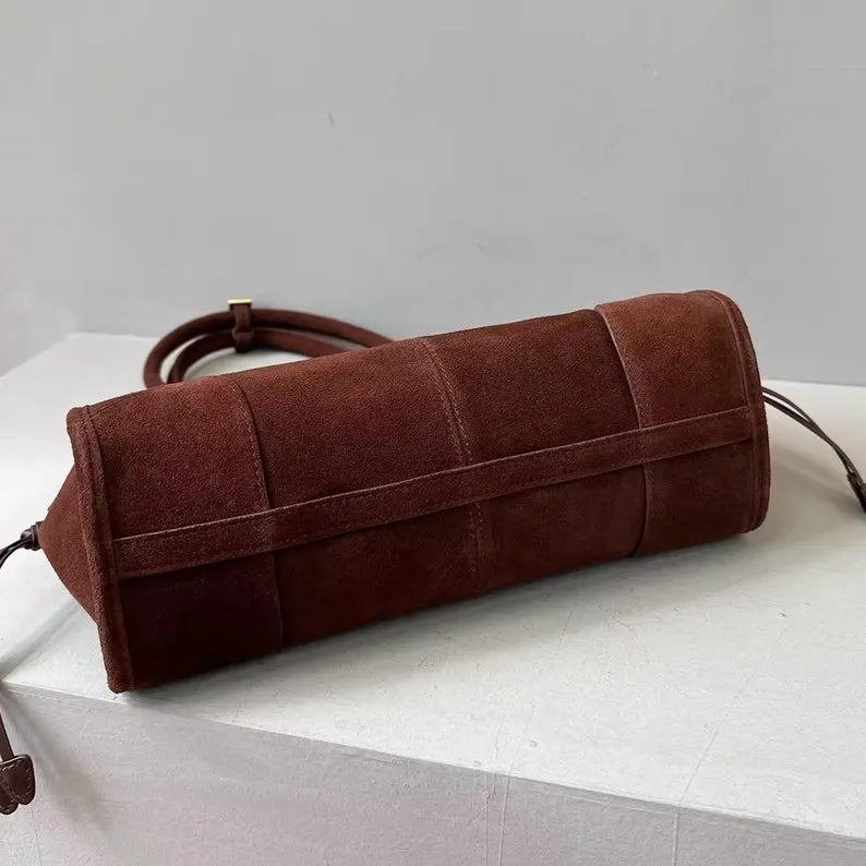 Luxury Suede Cowhide Bag