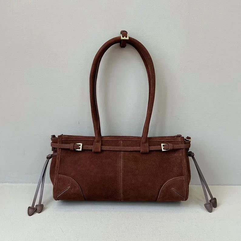 Luxury Suede Cowhide Bag