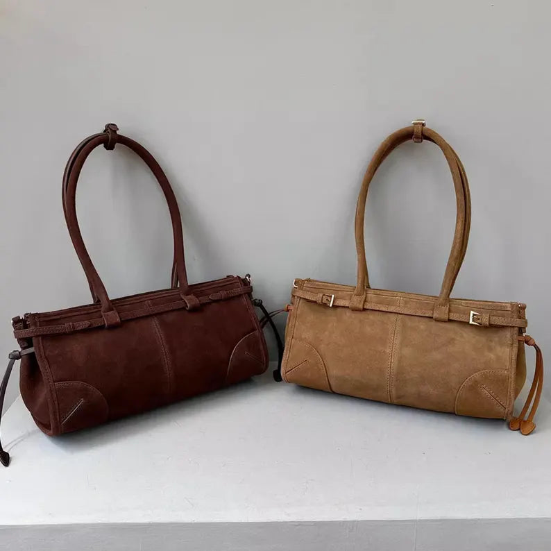 Luxury Suede Cowhide Bag