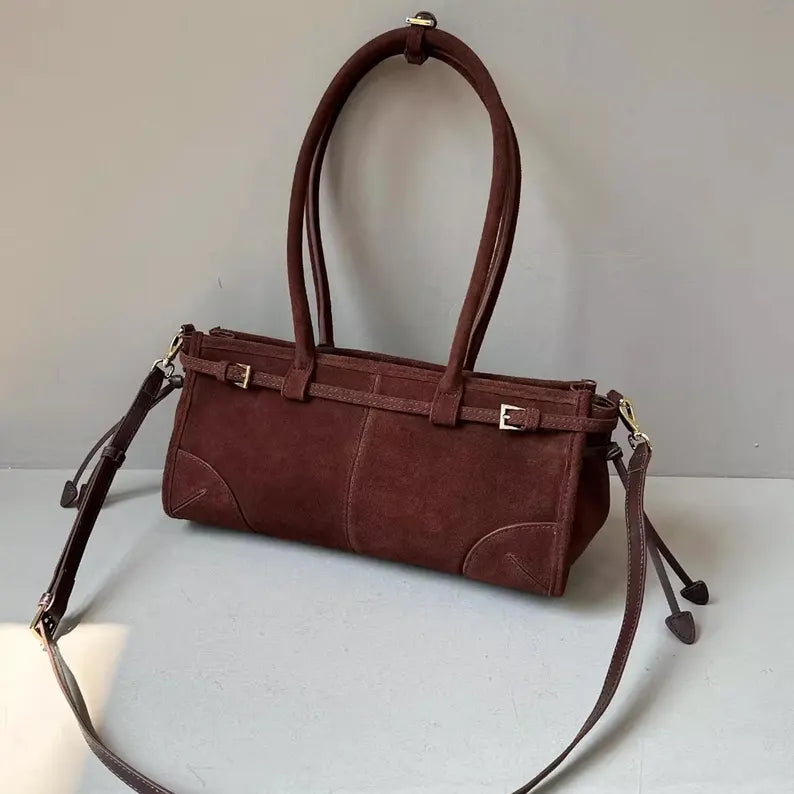 Luxury Suede Cowhide Bag