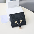 Midnight Elegance Slim Compact Wallet